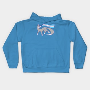 Trans Pride Fox Kids Hoodie